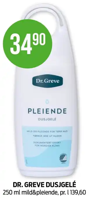 Kiwi Dr Greve Dusjgelé tilbud