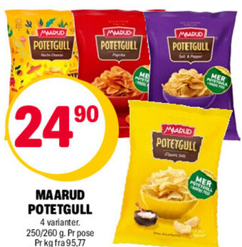 Coop Extra Maarud Potetgull tilbud