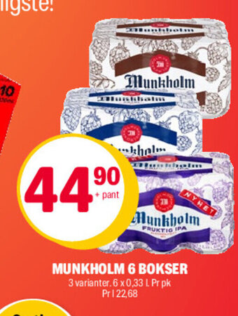 Coop Extra Munkholm 6 Bokser tilbud