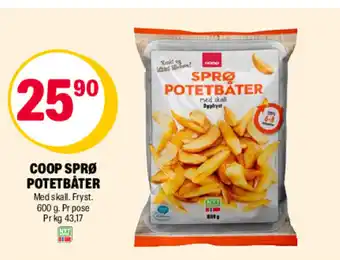 Coop Extra Coop Sprø Potetbåter tilbud