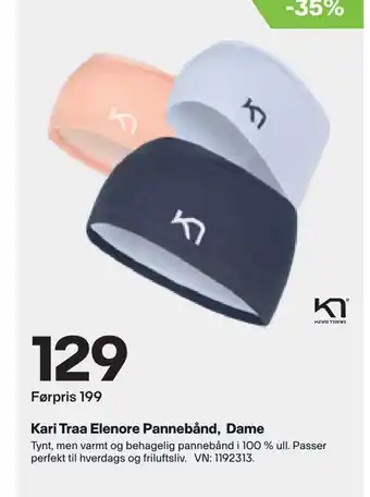 XXL Sport Kari Traa Elenore Pannebånd, Dame tilbud