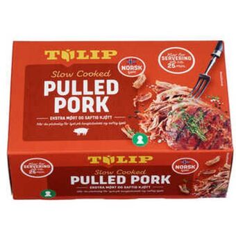 Meny Pulled pork tilbud