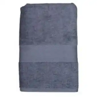 Metro Toalla kres de baño gris 70 x 140 cm oferta