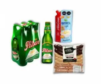 Freshmart Cerveza pilsen callao 6pack 305 ml + mayonesa light alacena 500 g + mix cocktail atrevido casa europa 450 g - unidad oferta