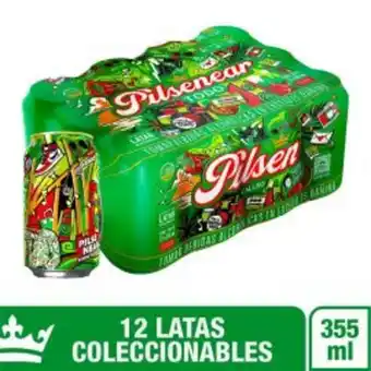 Freshmart Cerveza pilsen callao 12pack - lata 355 ml - pack oferta