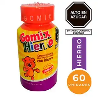 Mifarma Gomix hierro gomitas sabor fresa oferta