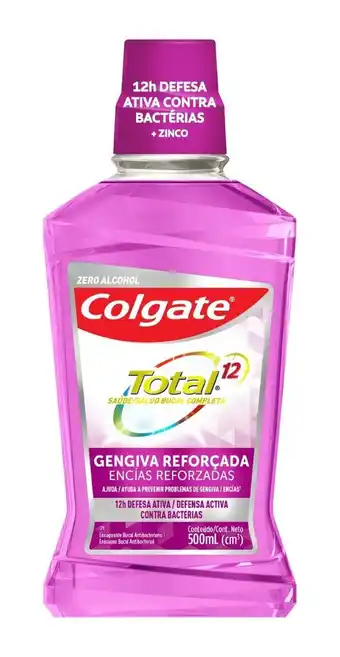 Tottus Enjuague bucal total 12 encías reforzadas colgate 500 ml oferta