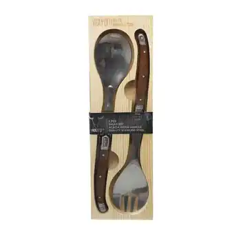 Tottus Set cucharas ensaladas 2 ppz wayu oferta