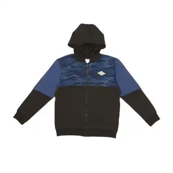 Tottus Polera niño talla 16 negro con capucha oferta
