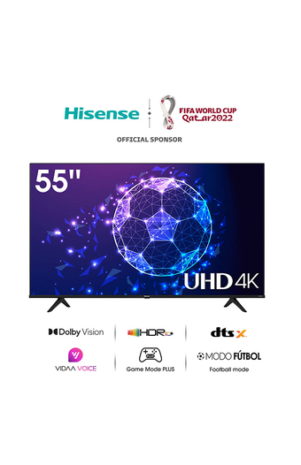 Tiendas EFE Tv hisense led a6h 55" ultra hd hdr 10 smart oferta