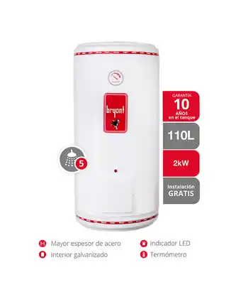 Tiendas EFE Calentador bryant - 110 sp (cv) oferta