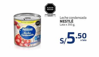 Makro Leche condensada nestlé lata x 393 g. oferta