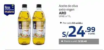 Makro Aceite de oliva extra virgen aro unid. x 1 l oferta