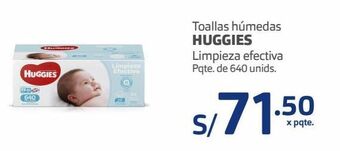 Makro Toallas húmedas huggies limpieza efectiva pqte. de 640 unids. oferta
