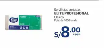 Makro Servilletas cortadas elite profesional clásico pqte. de 1000 unids. oferta