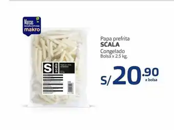 Makro Papa prefrita scala x 2.5 kg oferta