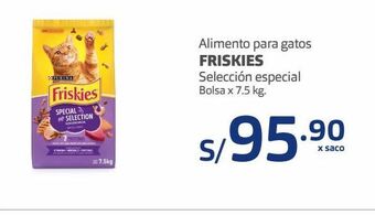 Makro Alimento para gatos friskies selección especial bolsa x 7.5 kg oferta