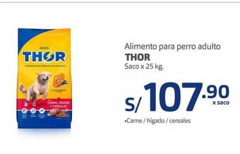 Makro Alimento para perro adulto thor saco x 25 kg oferta