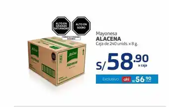 Makro Mayonesa alacena x 240un oferta