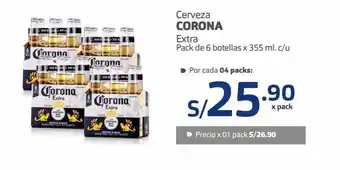 Makro Cerveza corona x 6un oferta