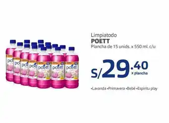 Makro Limpiatodo poett x 15un oferta