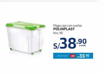 Makro Cajas polinplast oferta