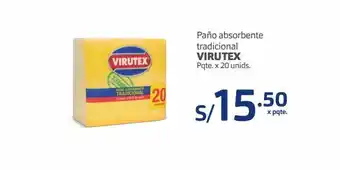 Makro Paño absorbente virutex oferta