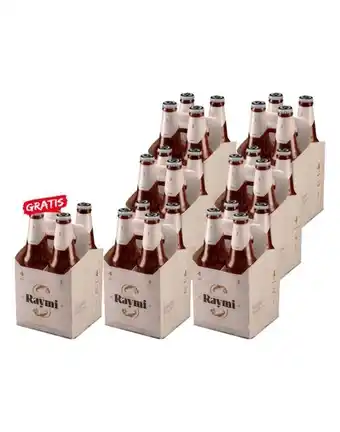 Cerveza raymi trigo 330ml x6 fourpack + 1 fourpack raymi trigo 330ml