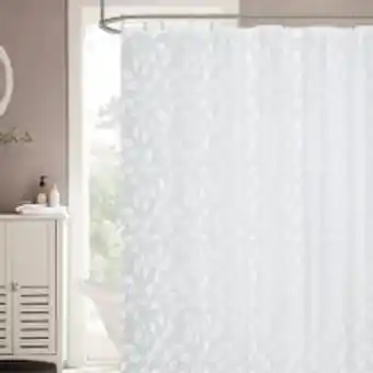 Metro Cortina krea de baño hojas pvc con ganchos oferta