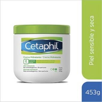 Mifarma Crema hidratante cetaphil piel sensible - pote 453 g oferta
