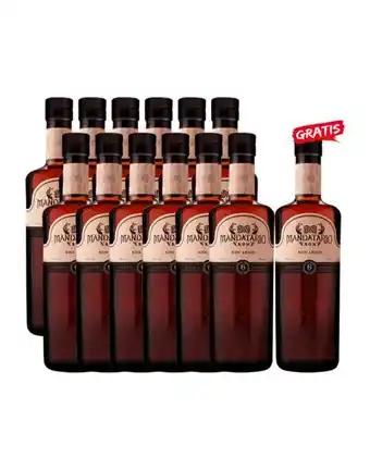 Sumon Licores Ron mandatario 6 años 700ml x12und + mandatario 6 años 700ml oferta