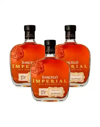Sumon Licores Ron barcelo imperial 750ml x3und oferta