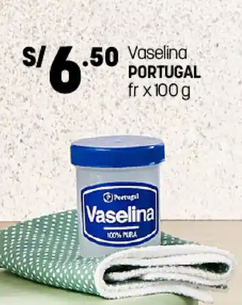 Plaza Vea Vaselina Portugal 100g oferta