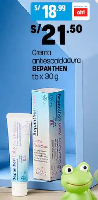 Plaza Vea Crema Antiescaldadura Bepanthen 30g oferta