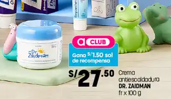 Plaza Vea Crema Antiescaldadura Dr. Zaidman 100g oferta