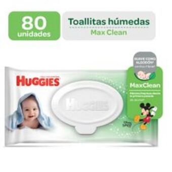 Metro Toallitas húmedas huggies maxclean 80 un. oferta