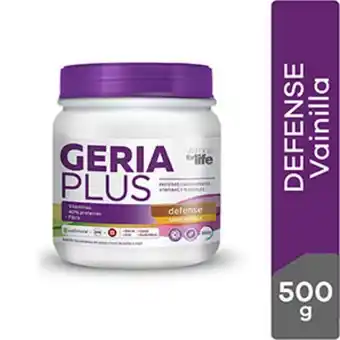InkaFarma Geriaplus defense sabor vainilla - frasco 500 g oferta