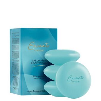 Avon Encanto jabón cremoso fascinante 4 und 80 g oferta