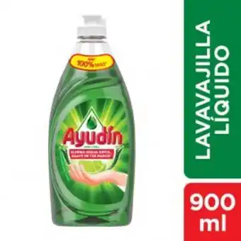 Freshmart Lavavajilla liquido ayudin limón y sábila 900ml - unidad oferta