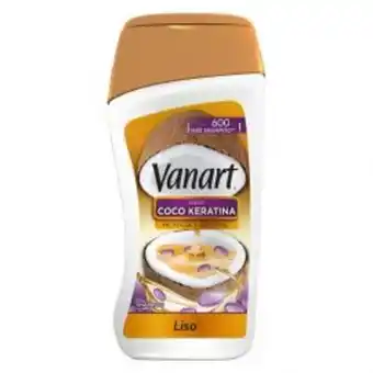 Freshmart Shampoo liso keratina vanart - envase 600 ml - unidad oferta