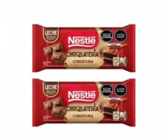 Freshmart 2x1 cobertura de chocolate leche nestlé - tableta 200gr - unidad oferta