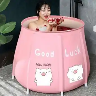Linio Bañera / tina cubo de baño plegable pa... oferta