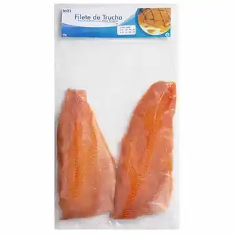 Vivanda Filete de trucha bell's congelado con piel bolsa 500g oferta