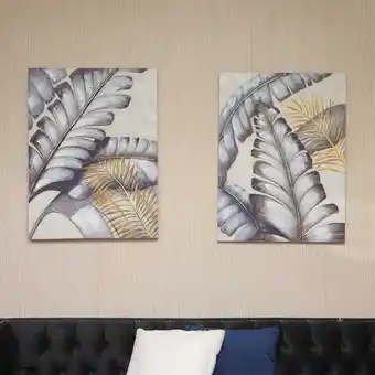 Panorama Hogar Cuadro hojas (surtido) oferta