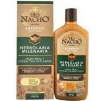 Freshmart Shampoo anticaída herbolaría milenaria tío nacho - envase 415 ml - unidad oferta