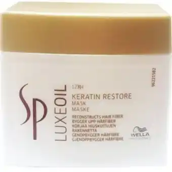 Linio Mascarilla reparadora con queratina well... oferta