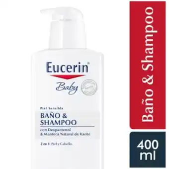 InkaFarma Baño y shampoo eucerin baby - frasco 400 ml oferta