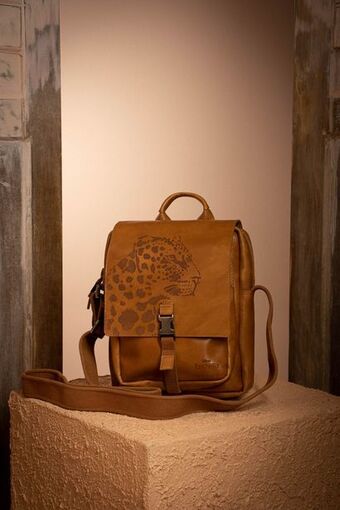 Vélez Morral encanto de cuero para hombre grabado láser oferta
