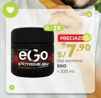Tottus Gel Extreme EGO x 100 ml oferta