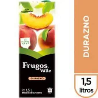 Metro Bebida de durazno frugos del valle caja 1.5 lt oferta